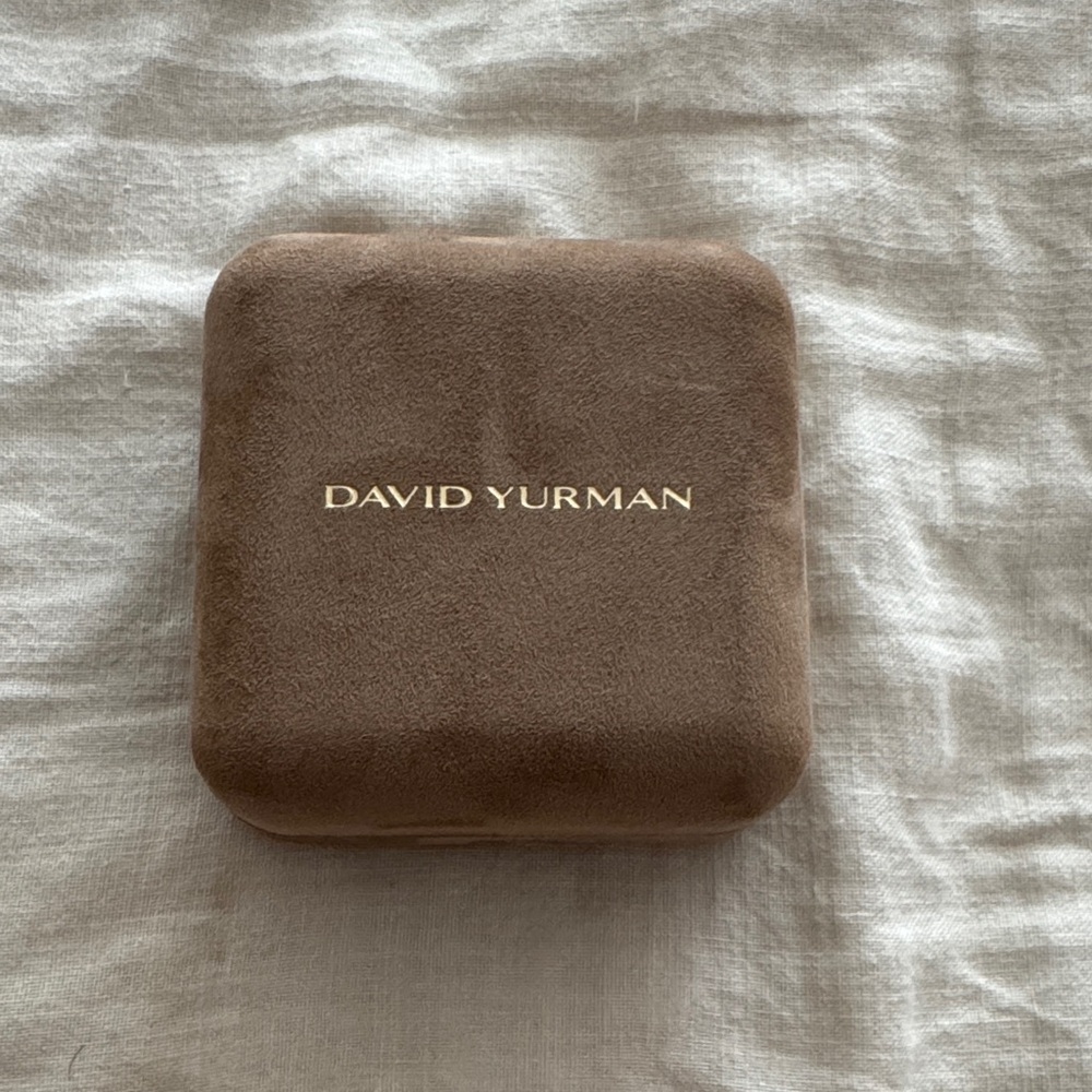 David Yurman Tan Jewelry Box